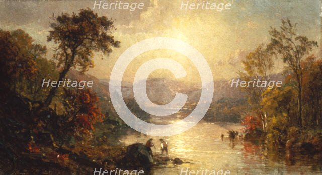 Indian Summer, 1886. Creator: Jasper Francis Cropsey.