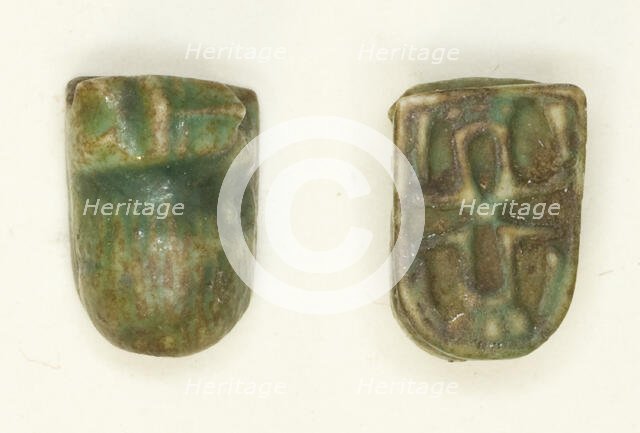 Scaraboid: Cat, Egypt, New Kingdom, Dynasty 18 (about 1550-1295 BCE). Creator: Unknown.