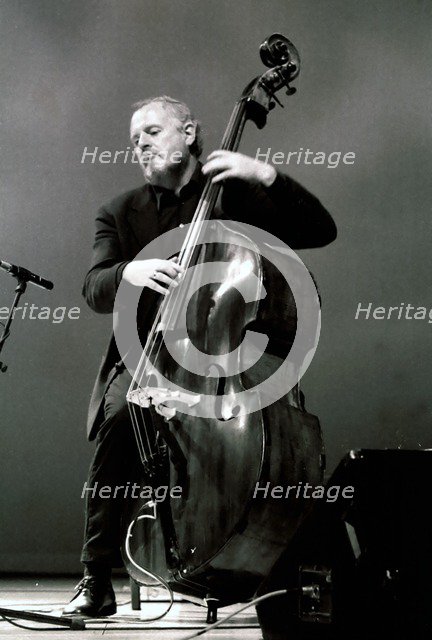 Niels-Henning Orsted Pedersen, Brecon Jazz Festival, Powys, Wales, 1999. Artist: Brian O'Connor