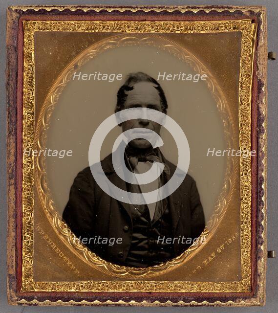 Portrait of a Man, about 1857. Creator: Unknown.
