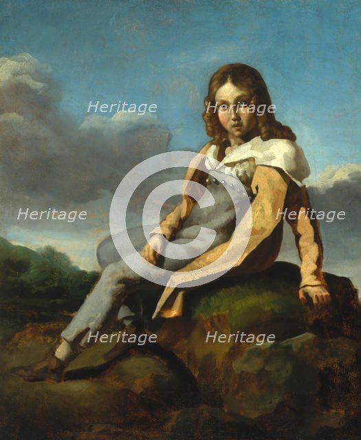 Alfred Dedreux (1810-1860) as a Child, ca. 1819-20. Creator: Theodore Gericault.