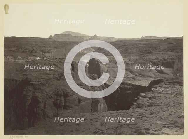 Cañon of the Colorado River, near Mouth of San Juan River, Arizona, 1873. Creator: Tim O'Sullivan.