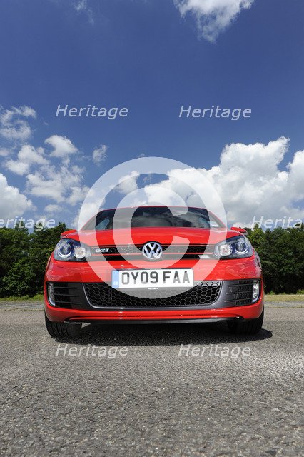 VW Golf GTI mk 6 2008. Artist: Simon Clay.