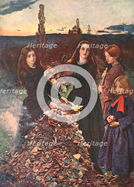 'Autumn Leaves', 1856, (c1902).  Creator: Unknown.