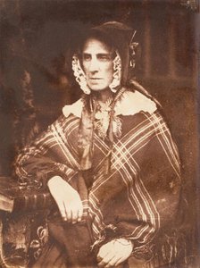 Mrs. Shanker, 1843-47. Creators: David Octavius Hill, Robert Adamson, Hill & Adamson.