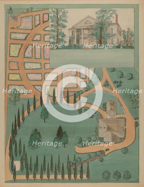 Jumel Mansion, c. 1936. Creator: Virginia Richards.