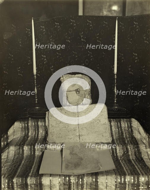 St. Augustine Parish Records, St. Augustine, St. Johns County, Florida, 1937. Creator: Frances Benjamin Johnston.