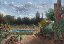 The Botanical Garden in Vienna, 1891. Creator: Hermine Lang-Laris.