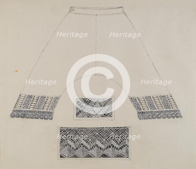 Bloomers, 1935/1942. Creator: Evelyn Bailey.