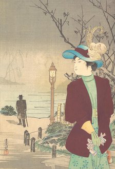 Print, ca. 1900. Creator: Tsuneshige.
