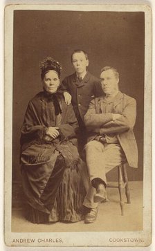 Family portrait, 1860s. Creator: Andrew Charles.