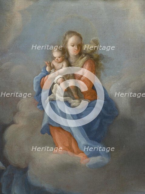 Miracles of Saint Salvador de Horta (Milagros del beato Salvador de Horta) (image 2 of 4), c1720. Creator: Juan Rodríguez Juárez.