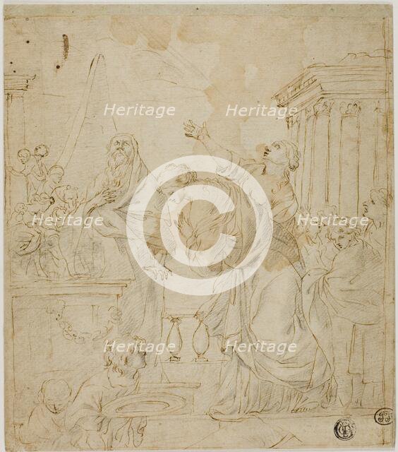 Sacrifice of Jephthah's Daughter, n.d. Creator: Unknown.