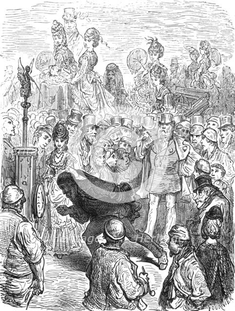 'Trial of Strength', 1872.  Creator: Gustave Doré.