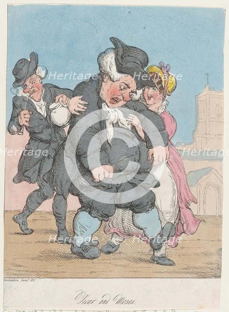 Vicar and Moses, 1815., 1815. Creator: Unknown.