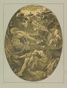 The Magician (Cave of Eternity), ca 1594. Creator: Goltzius, Hendrick (1558-1617).