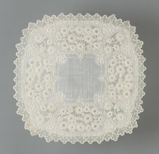 Handkerchief, France, 1825/75. Creator: Unknown.