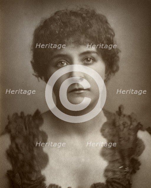 Julia Gwynne, British opera singer and actress, 1884. Artist: St James's Photographic Co