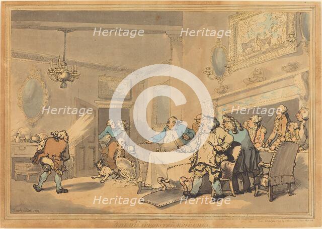 The Disappointed Epicures, 1787. Creator: Thomas Rowlandson.