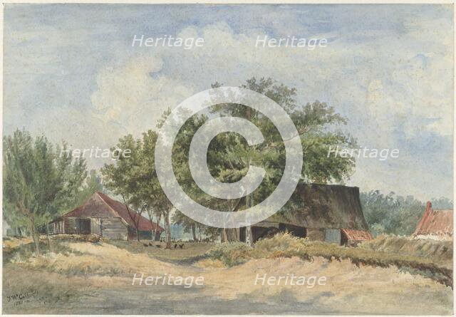 View at Appelscha, 1882. Creator: Johanna Wilhelmina von Stein Callenfels.