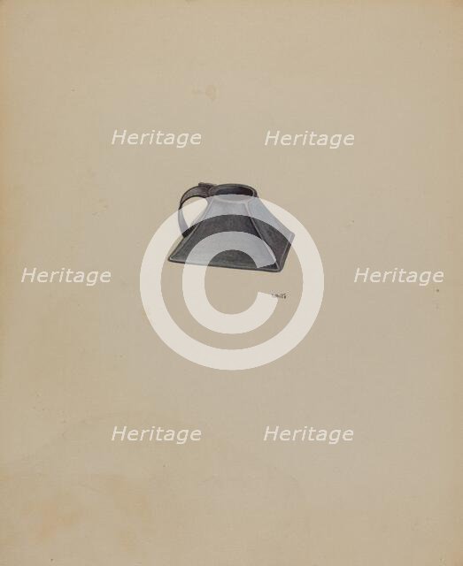 Sick Lamp, c. 1937. Creator: Edward White.