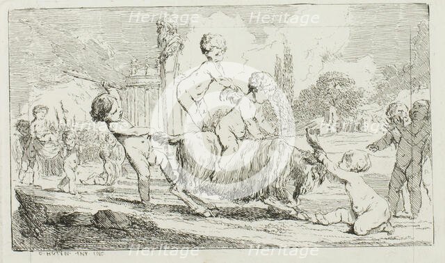 Children Playing, 1764. Creator: Charles Hutin.
