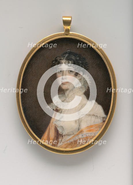 Mrs. Nathaniel Chapman (Rebekah Biddle), ca. 1815. Creator: Benjamin Trott.