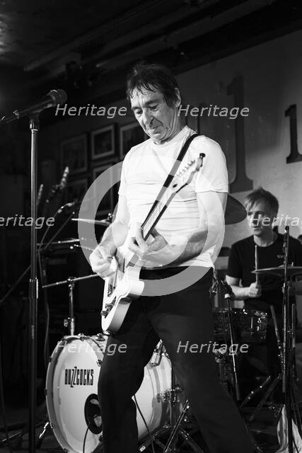 Steve Diggle, Buzzcocks live at 100 Club, London, Jun 2023. Creator: Annapaola Marchesani.