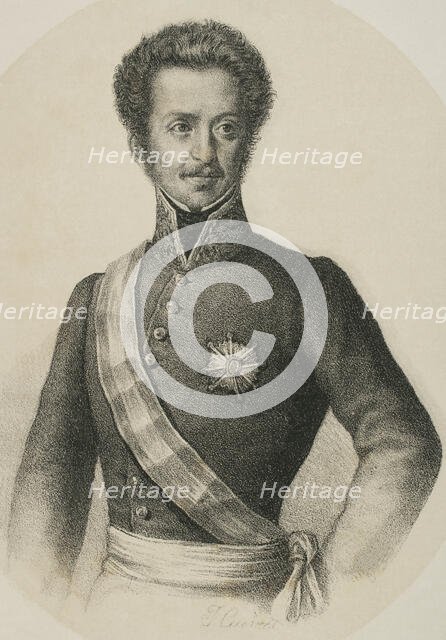 Luis Fernández de Córdoba y Valcárcel (1798-1840), Spanish lieutenant general, 1868.  Creator: Unknown.