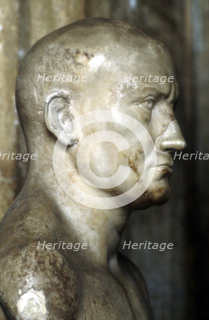 Scipio Africanus, Roman general. Artist: Anon