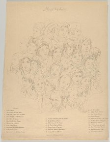 A Gathering of Artists, 1804. Creator: Alexandre Clément.