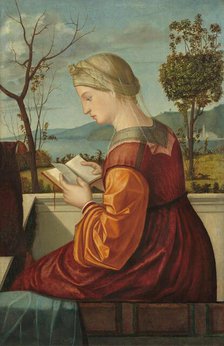 The Virgin Reading, c. 1505. Creator: Vittore Carpaccio.