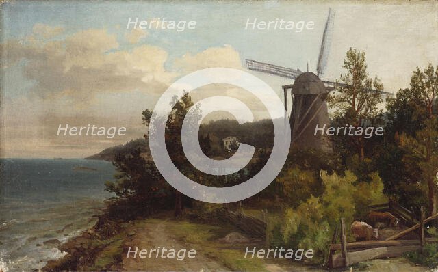 Windmill, c1860-1890. Creator: Victoria Aberg.