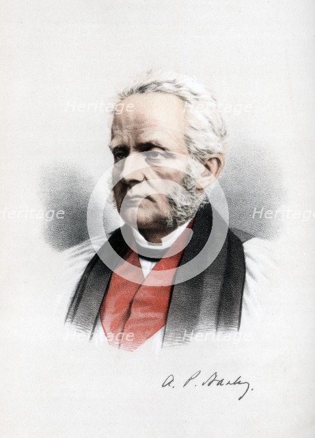 Arthur Penrhyn Stanley, Dean of Westminster, c1890.Artist: Cassell, Petter & Galpin