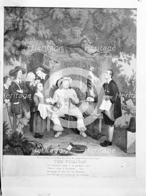 'The Puritan', c17th century, (c1810-c1847).  Artist: Henry Meyer