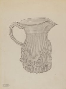 Pitcher, c. 1937. Creator: Frank Fumagalli.