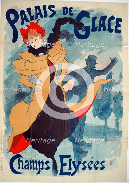 Palais de Glace, 1891. Creator: Jules Cheret.