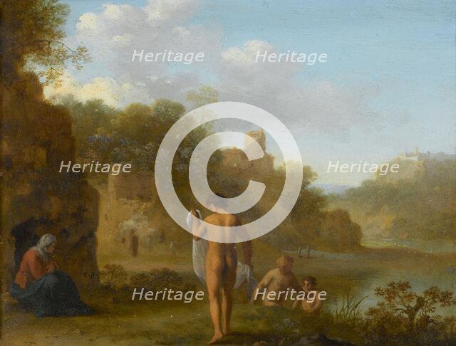 Bathing Men, after c.1646. Creator: Cornelis van Poelenburgh.