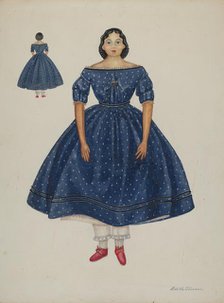 Doll - "Sarah", c. 1937. Creator: Edith Towner.