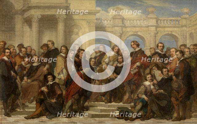 Painters and Etchers, c1860s. Creator: Nicaise de Keyser.