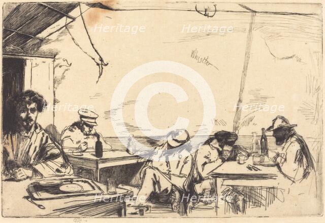 Soupe à Trois Sous, 1859. Creator: James Abbott McNeill Whistler.