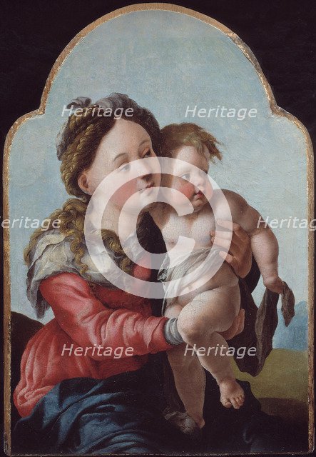 Madonna and Child, 1527-1530. Artist: Scorel, Jan, van (1495-1562)