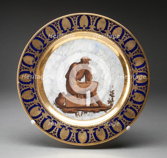 Plate, Sèvres, Early 19th century. Creator: Sèvres Porcelain Manufactory.