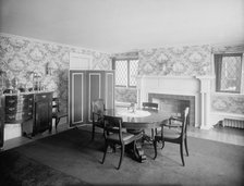 A Dining room, clubhouse, New York City, between 1900 and 1910. Creator: William H. Jackson.