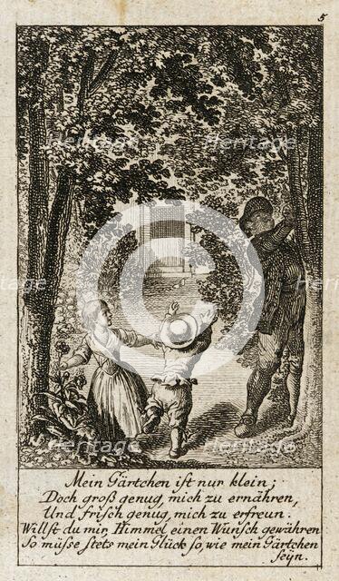 Illustration of 'Various Subjects', 1779. Creator: Daniel Nikolaus Chodowiecki.