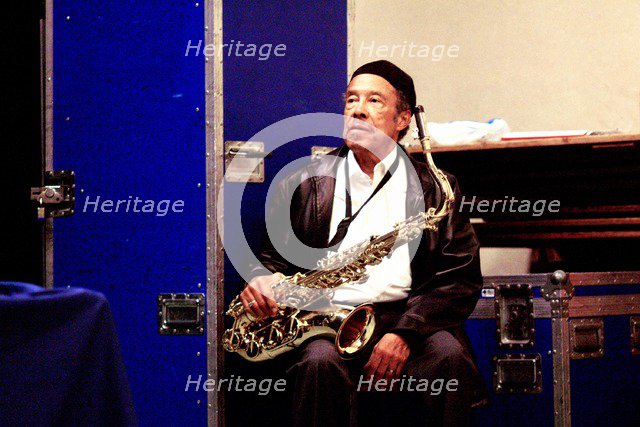 Johnny Griffin, Brecon, August 2006. Artist: Brian O'Connor.