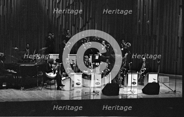 Count Basie Orchestra and Frank Foster, Barbican, London, 1986.   Artist: Brian O'Connor.