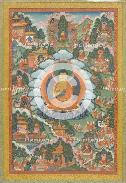 Tangka, late 18th century. Creator: Unknown.