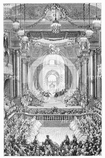 A royal ball, 19th century. Artist: Unknown