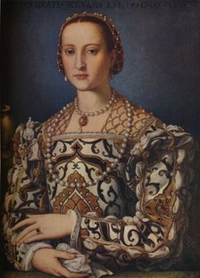'Eleonora di Toledo,' c1559. Artist: Agnolo Bronzino.
